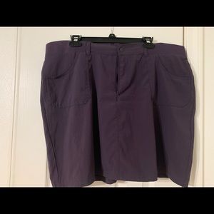 Lee Active Performance Plum Skort Shorts Woman’s 18 EUC